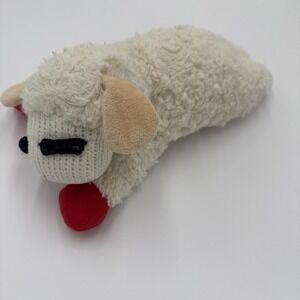 Multipet INTERNATIONAL 843140 Lambchop Plush Squeak Toy Large for 10" Mini White
